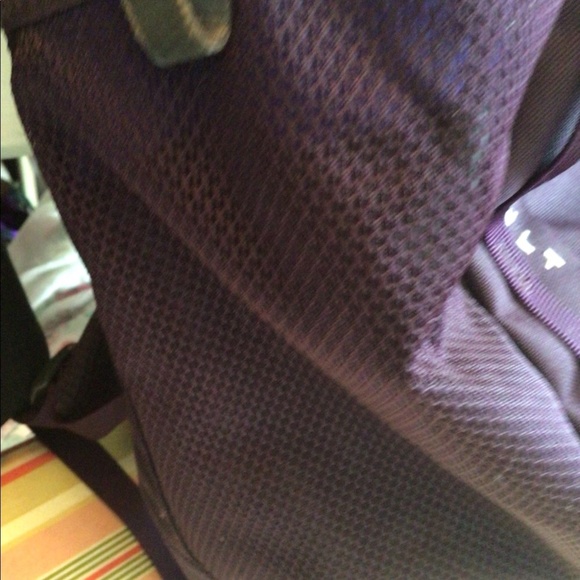 The North Face Purple and Black Vault Backpack